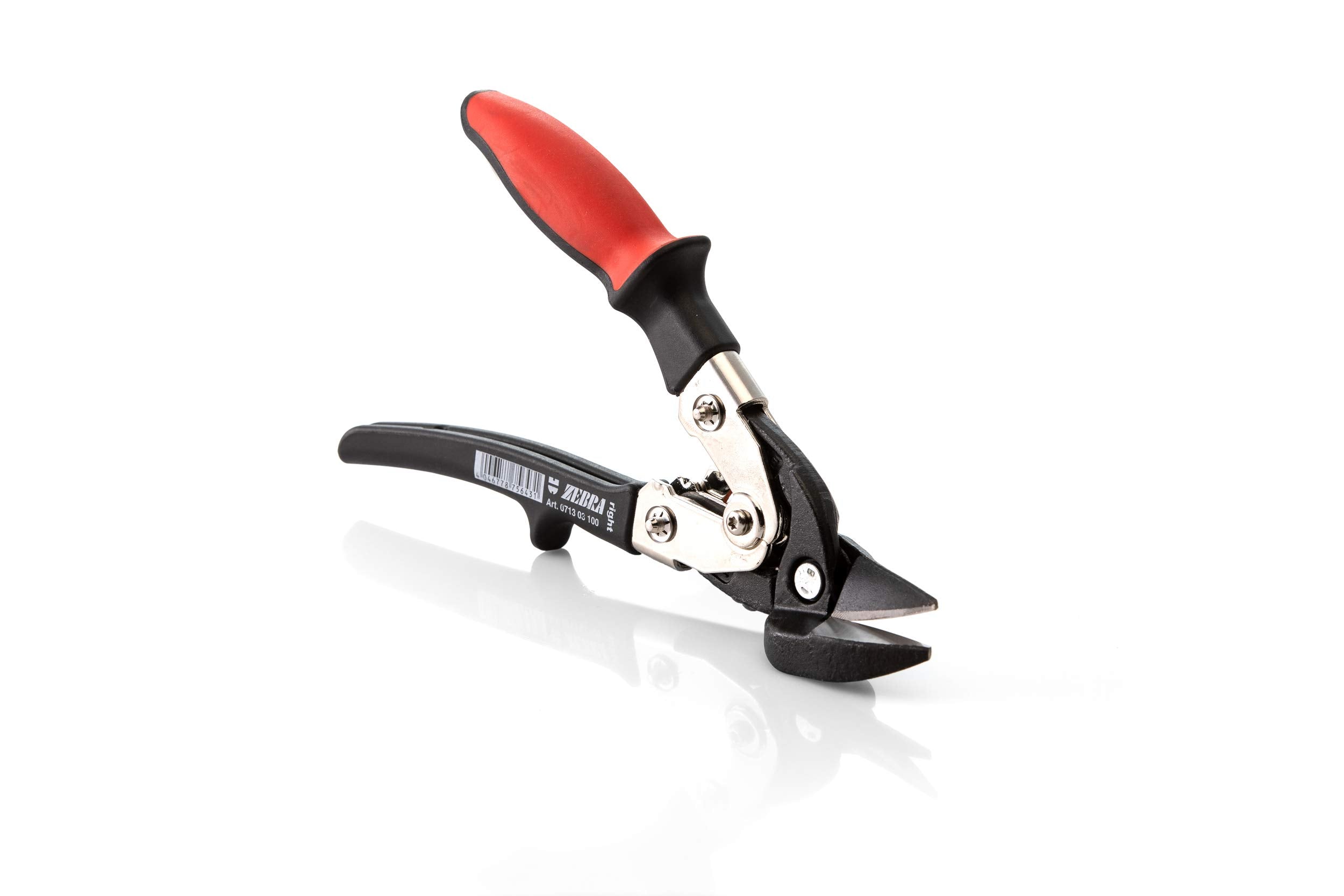 Würth Blechschere für Durchlauf- und Figurenschnitte rechts L260mm, Weiß