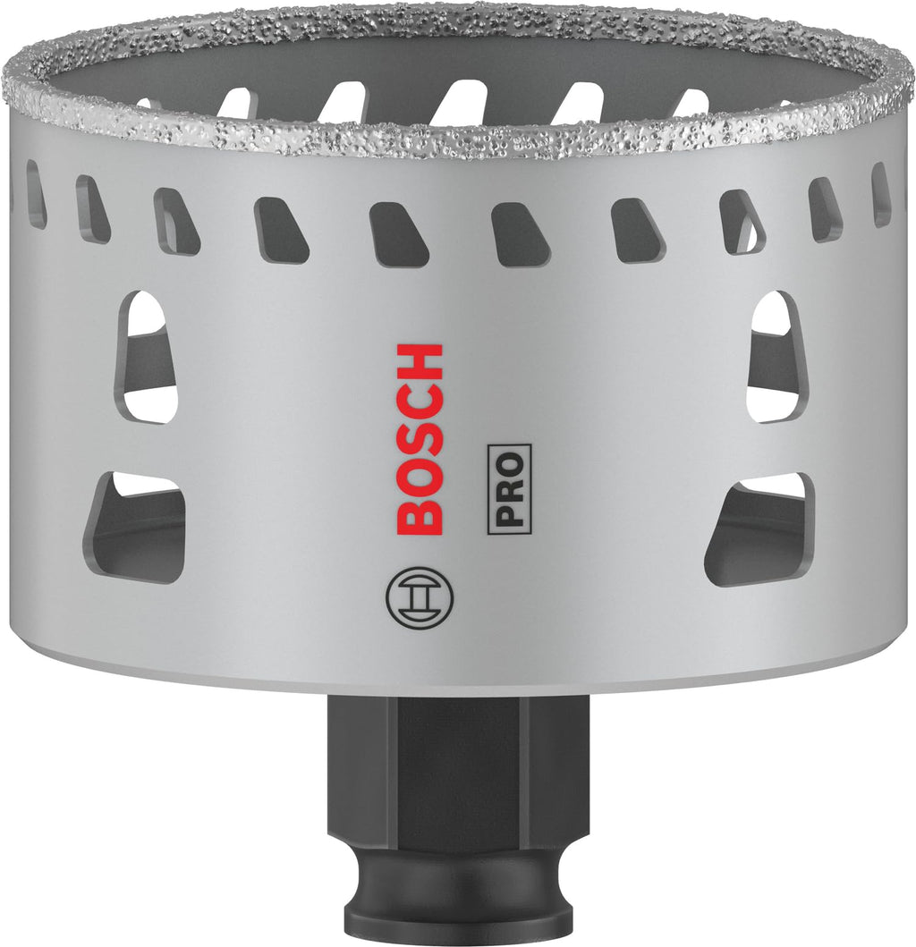 Bosch 1x PRO Tile Power Change Plus Lochsäge (für Harte Fliesen, Weiche Fliesen, Ø 68 mm, Professional Zubehör Bohrmaschine)