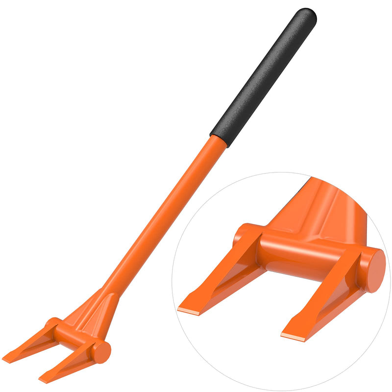 Dolibest Brecheisen Groß, 70cm Kuhfuss Brechstange Gerader Lang Abbruchwerkzeug Stahl Abrisswerkzeug Gross Paletten Zerlegen Palettenbrecher Werkzeug Kuhfuß Abrissstange Dachdecker Deckbrett