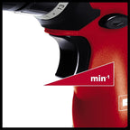 Einhell Akku Bohrschrauber TH-CD 12-2 Li (12V, 1,3Ah, 24Nm, Quick Stop, 2 Gang-Getriebe, 20 Drehmomentstufen, Spindelarretierung, Transportkoffer)
