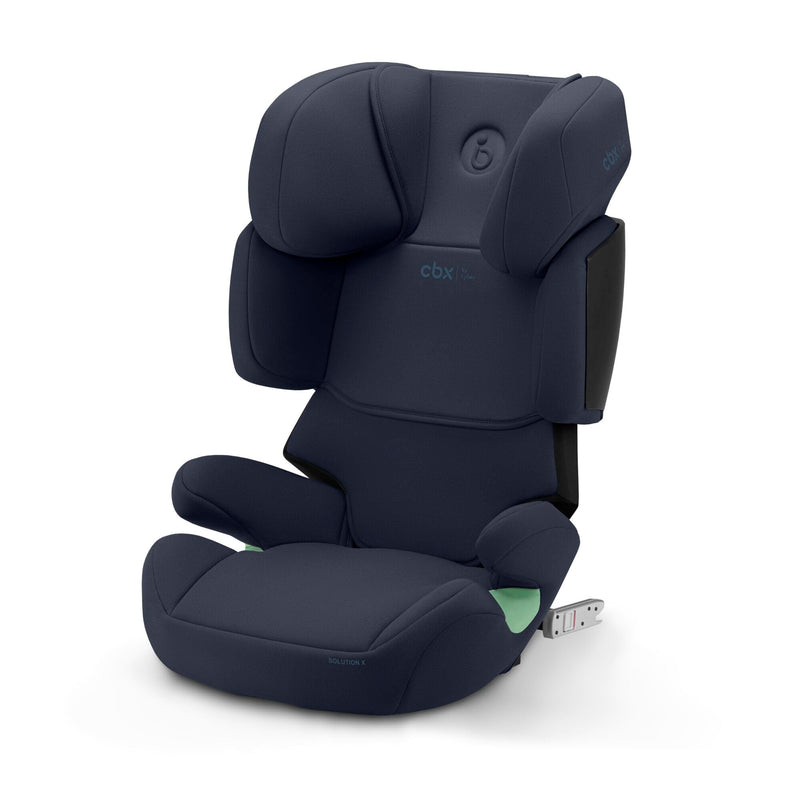 CBX by CYBEX Kinder-Autositz Solution X i-Fix, Für Autos mit und ohne ISOFIX, Ab ca. 3 bis 12 Jahre (100 - 150 cm), Ab ca. 15 bis 50 kg, Blau