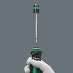 Wera 05051016001 Kraftform Kompakt 20 Tool Finder 1, mit Tasche, 7-teilig, Schwarz Grün, One size