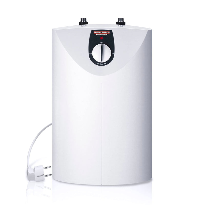 STIEBEL ELTRON Kleinspeicher SHU 5 SL, 5l, 2 kW, druckfest, Untertisch, stufenlose Temperaturwahl über Drehwähler, Frostschutzstellung, 222152