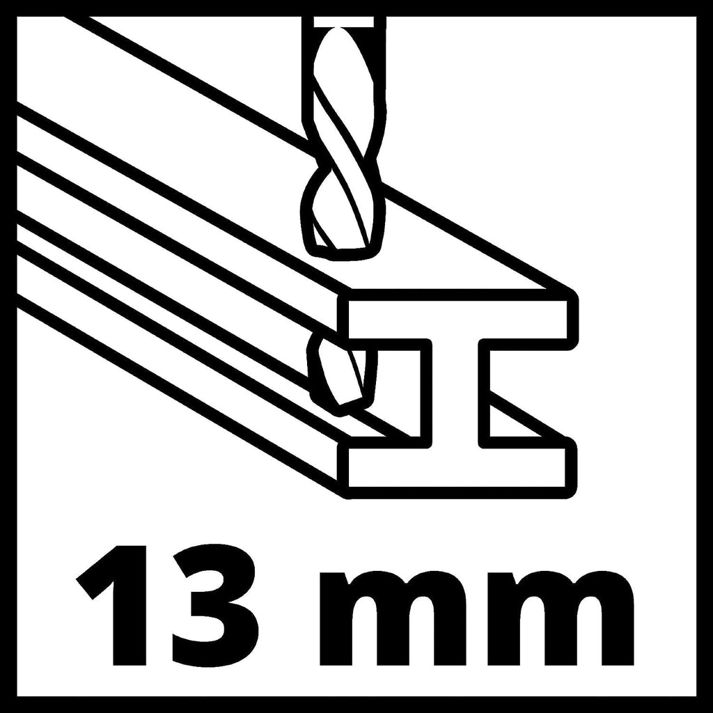 Einhell Schlagbohrmaschinen-Set TC-ID 1000 E Kit (1.010 W, Bohrleistung Holz 32 mm, Metall 13 mm, Beton 16 mm, 13 mm Schnellspannbohrfutter, inkl. 16-tlg. Bohrer-Set und Tasche) Rot
