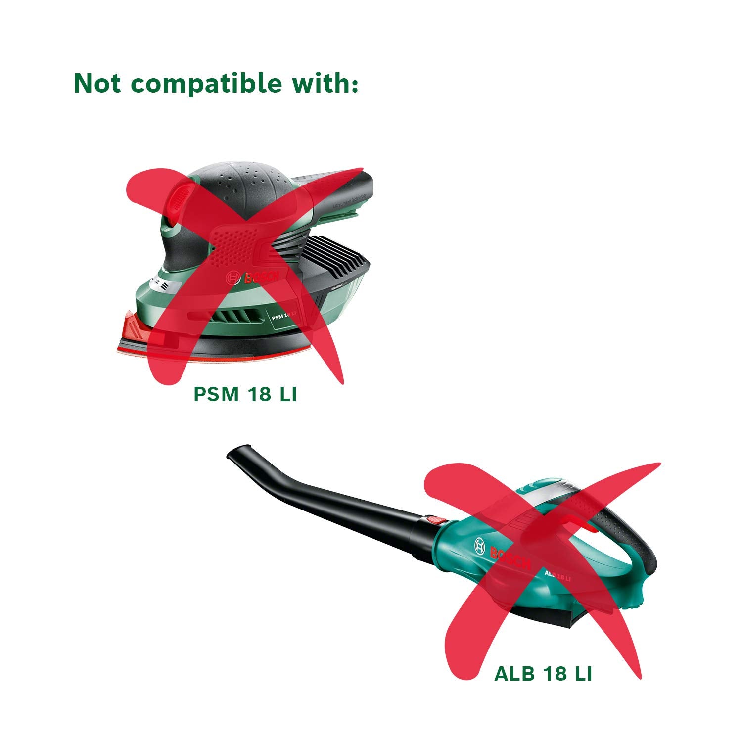 Bosch Akku und Ladegerät Starter Set 18V (2X Akku 2,0 Ah + 4,0 Ah, AL18V-20 Ladegerät, 18 Volt System, im Karton)