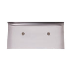 Marshalltown M/T136D 6 x 3 Stahlkantenkelle-Gebogene Enden-3/8R, 1/2L DuraSoft Griff, Stahl