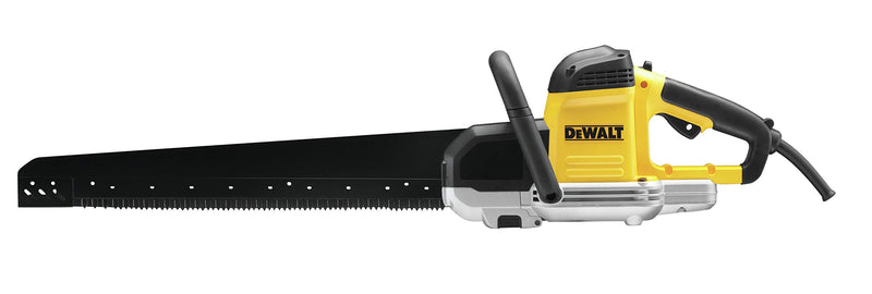 Dewalt Alligator 430 mm-Spezialsäge DWE398 (1.700 Watt, zum Sägen von Hochlochziegeln bis Druckfestigkeitsklasse 20 N/mm², Schnellstopp, Schwertlänge 500 mm, Schnittlänge 430 mm)