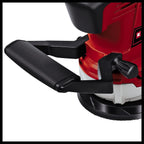 Einhell Exzenterschleifer TE-RS 40 E (400W, 12.000-24.000 1/min Schwingzahl, 125mm Scheiben-ø, aktive Staubabsaugung, Filterbox)