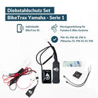 GPS-Tracker für E-Bikes — Yamaha Serie 1 kompatibel, lückenlose GPS-Übertragung in Europa — Diebstahlschutz, Echtzeit-Tracking mit Handy-App — inkl. SIM & Zusatzakku