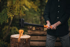 Fiskars Vorschlaghammer, Gewicht: 6,13 kg, Karbonstahl (geschmiedet), Schwarz/Orange, XXL, 1001618