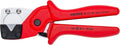 KNIPEX Rohrschneider für Mehrschicht- und Pneumatikschläuche aus zähem, glasfaserverstärktem Kunststoff 185 mm, 90 10 185