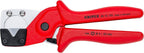KNIPEX Rohrschneider für Mehrschicht- und Pneumatikschläuche aus zähem, glasfaserverstärktem Kunststoff 185 mm, 90 10 185