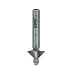 Trend Professioneller Mini-Fasenfräser 45 Grad, 1/4 Zoll Schaft, 14,3 mm Schnittdurchmesser, 6,35 mm Schnittlänge, Hartmetallbestückt, MB/05X1/4TC