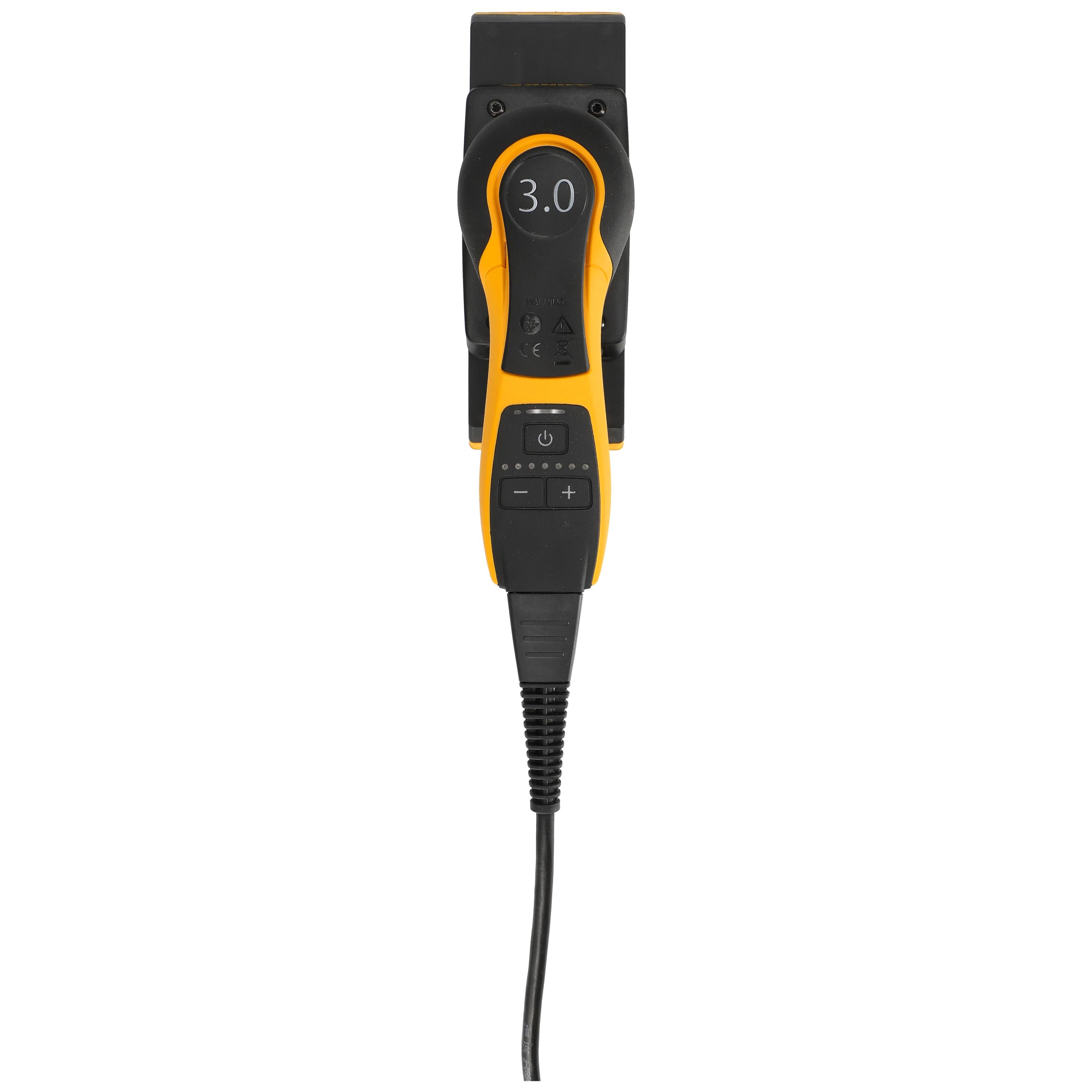 Mirka DEOS II 383 Schwingschleifer 70x198mm 300 W vibrationsarme Schleifmaschine für staubfreies Schleifen von Holz, Trockenbau & Metall mit Klett-Schleifpapier / MID3834044