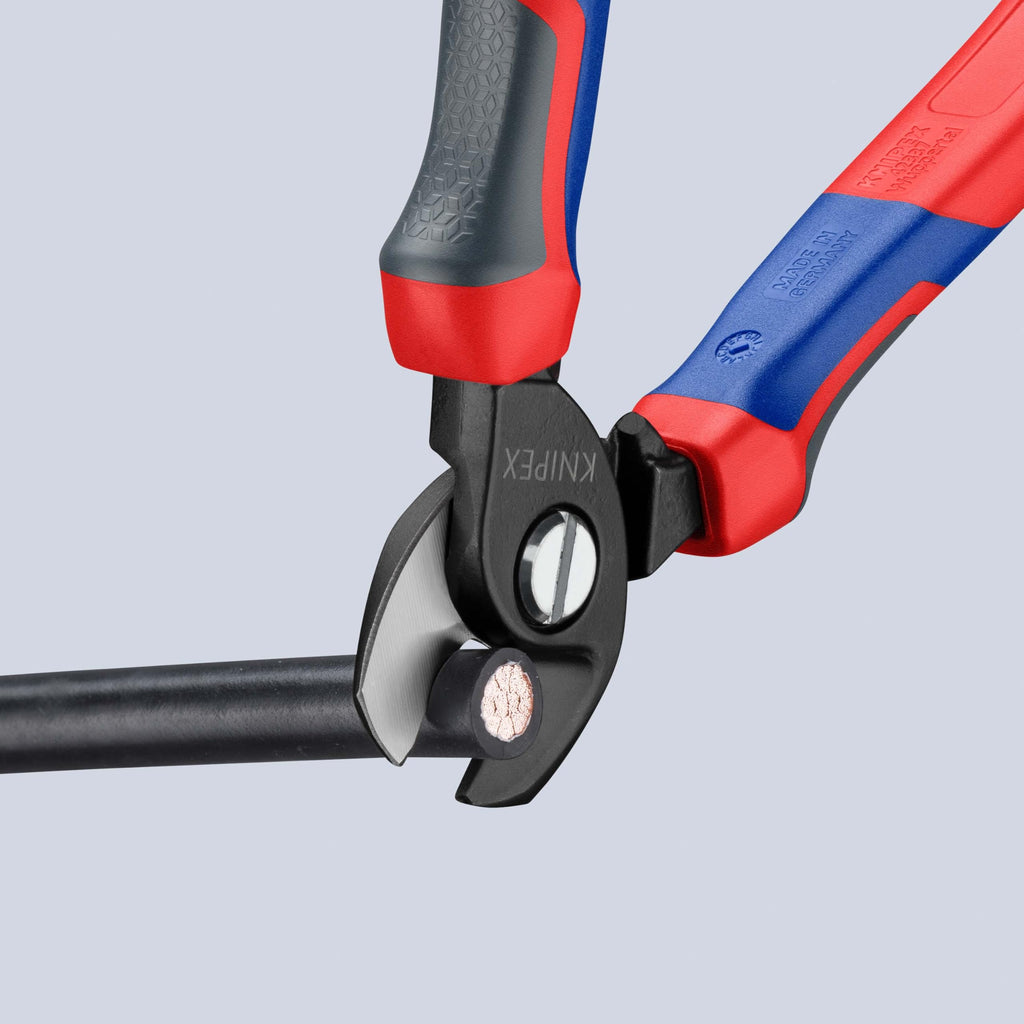 KNIPEX Kabelschere mit Comfort-Griffen 165 mm, 95 12 165