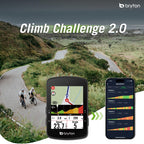 Bryton Rider S510 Sensor-Bundle 2,8-Zoll-Farb-LCD-Touchscreen GPS-Fahrradcomputer, Offline-EU-Karte, kompatibel mit Fahrrad-Radar, 30 Stunden Akkulaufzeit