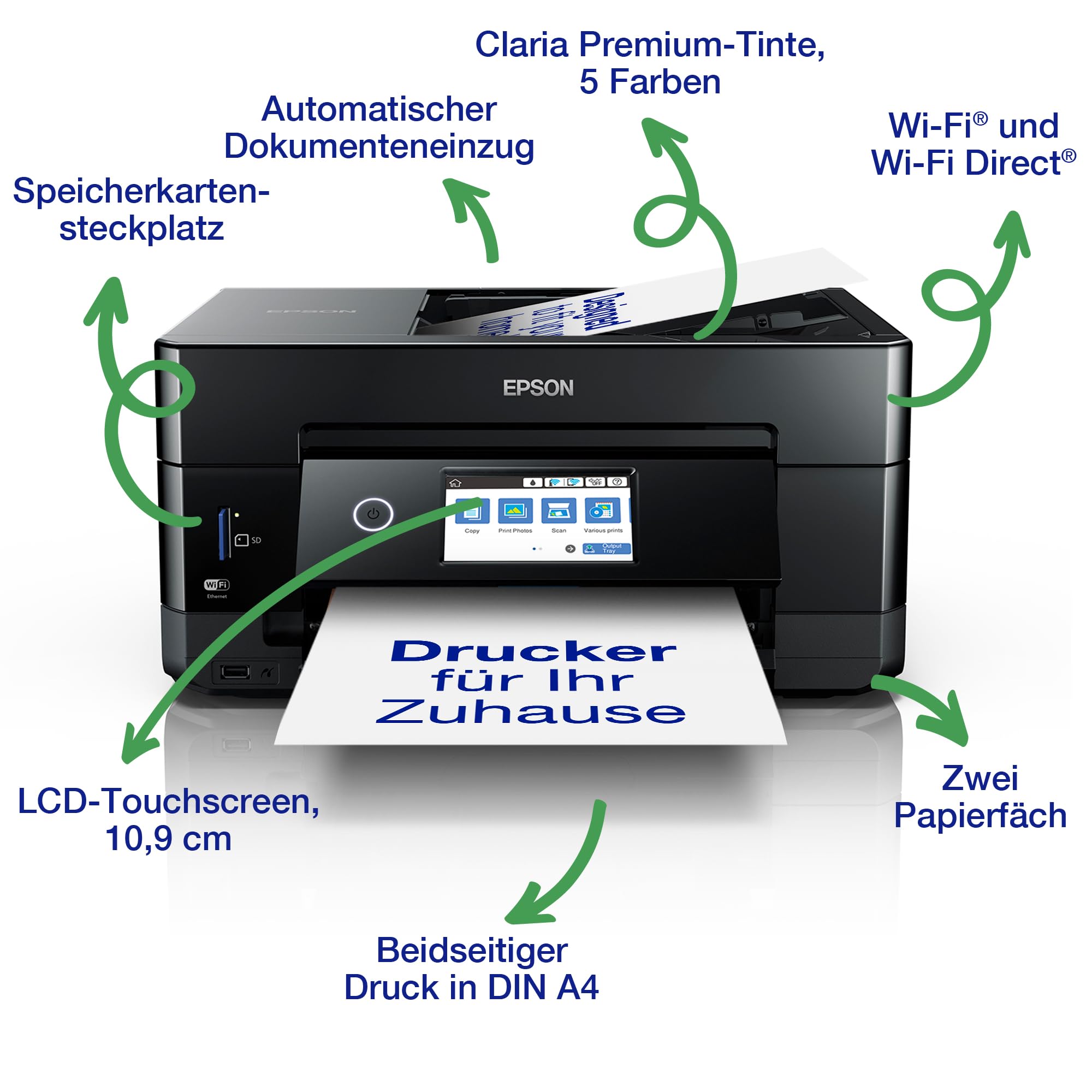 Expression Premium XP-7100 A4 kabelloser Multifunktionstintenstrahldrucker