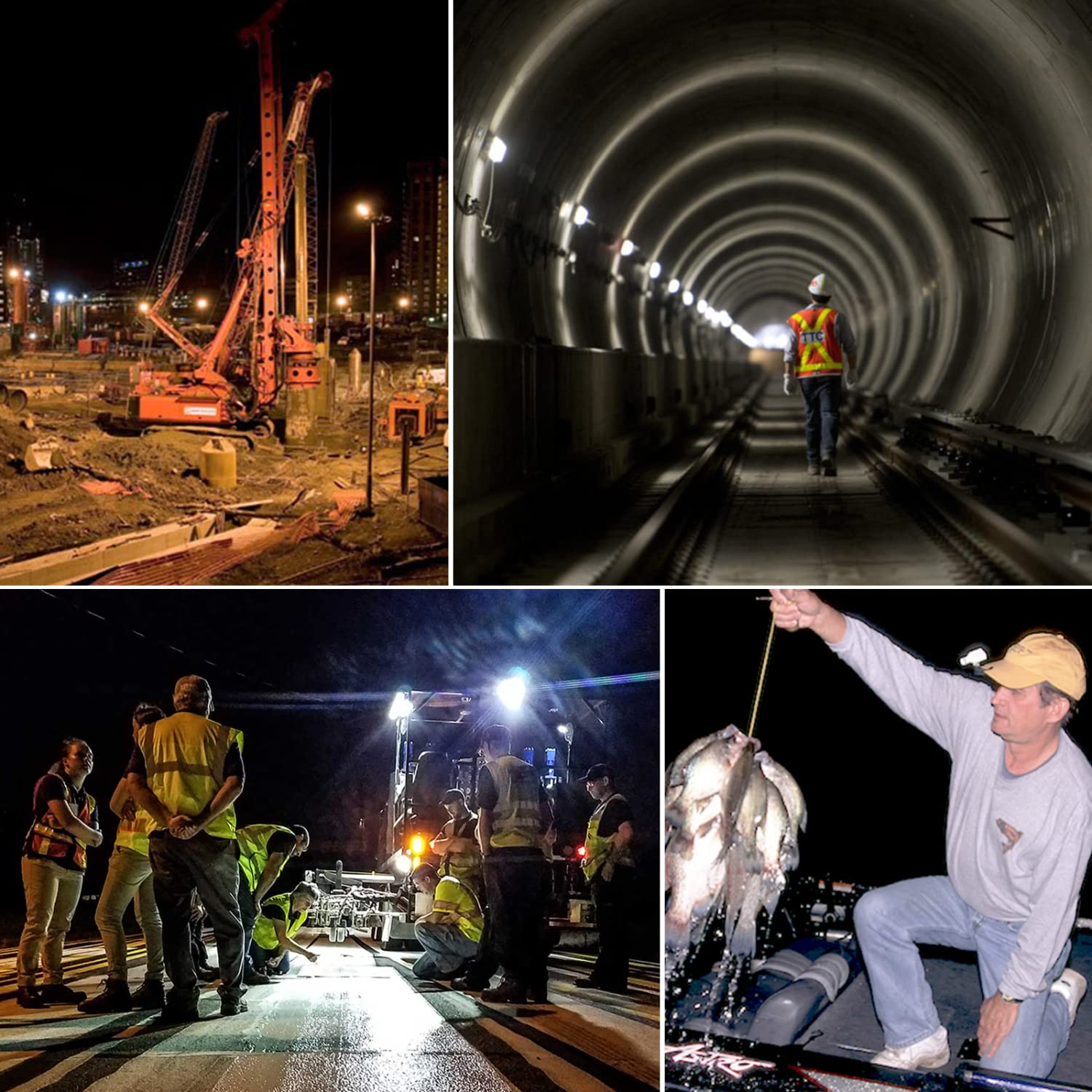 Aigostar LED Baustrahler 100W 8800LM (Ersetzt 880W),LED Arbeitsleuchte mit Stecker,Wasserdichtes Arbeitsscheinwerfer Bauscheinwerfer,für Werkstatt oder Baustelle,Garage, 6500K Tageslichtweiß