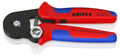 KNIPEX Selbsteinstellende Crimpzange für Aderendhülsen mit Seiteneinführungmit Mehrkomponenten-Hüllen 180 mm, 97 53 14