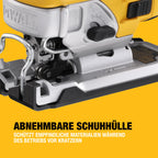 DEWALT 18 V XR bürstenlose Stichsäge mit Handgriff, nur Werkzeug, DCS335N-XJ