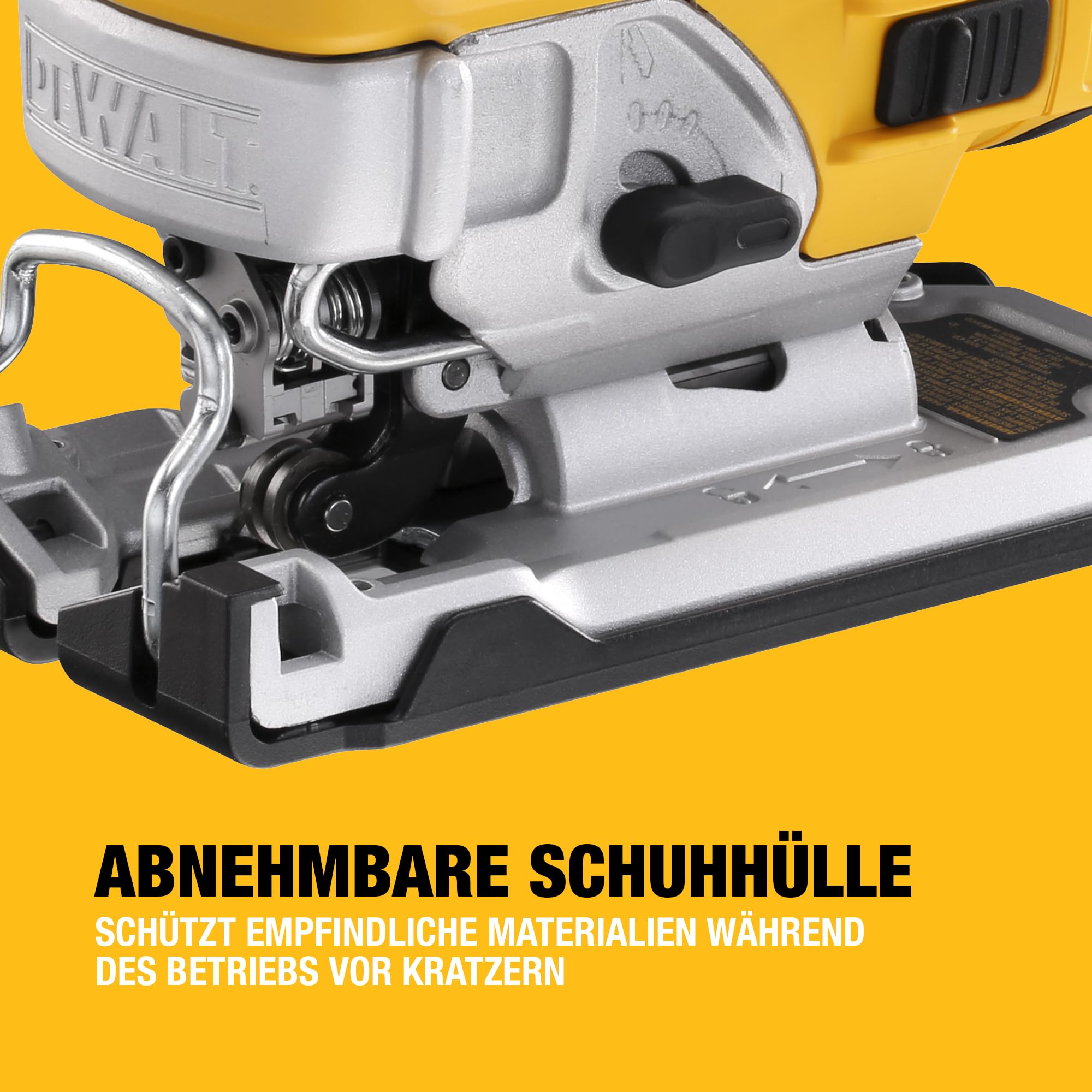 DEWALT 18 V XR bürstenlose Stichsäge mit Handgriff, nur Werkzeug, DCS335N-XJ