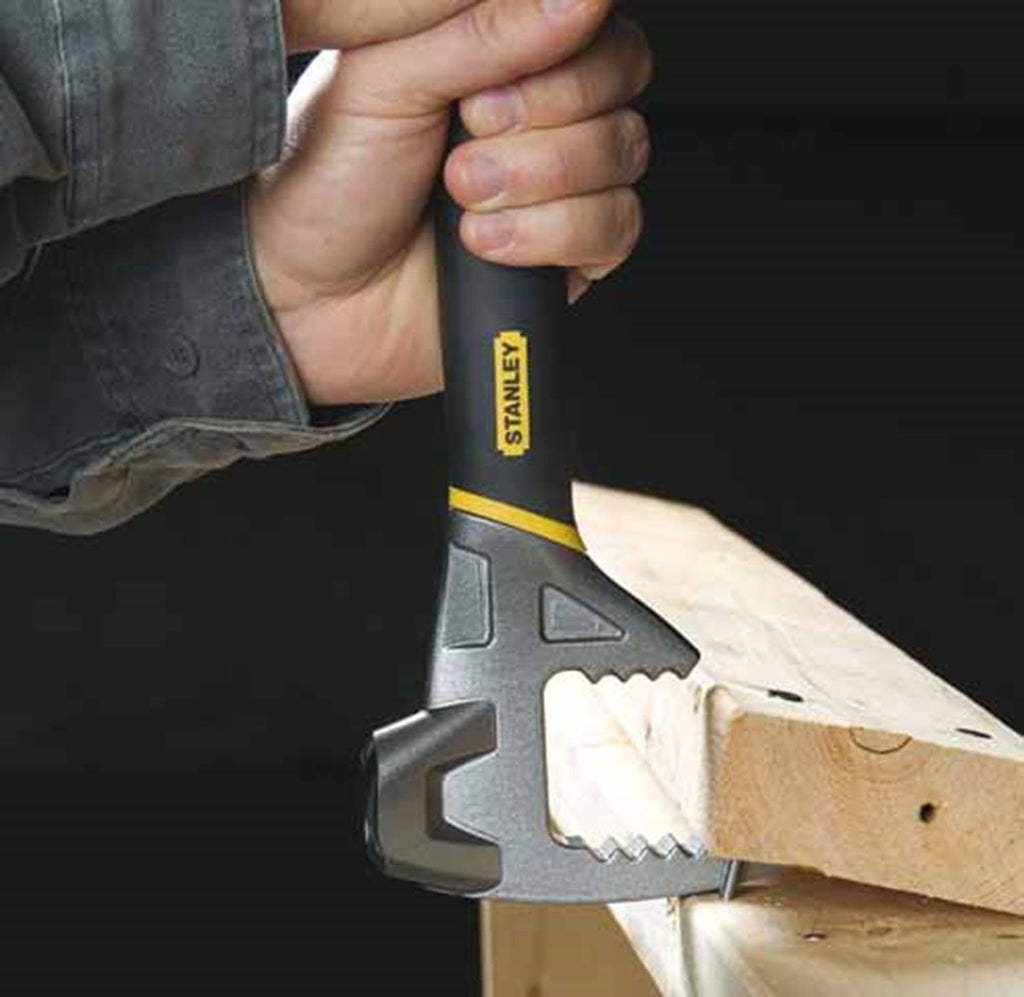 STANLEY FatMax Abbruchwerkzeug Brecheisen Stemmeisen Fubar (4-in-1 Werkzeug, Nagelschlitz, Backen für Hölzer, Stemmeisen) 1-55-119