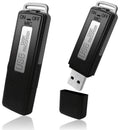 Digitales Diktiergerät, USB, Mini-Sprachaufnahme, Spion, 8 GB, kleiner Spion, USB, für Meetings, Interviews, Konferenzen, Unterricht, mit Speicher für mehrere Stunden Aufnahmezeit ST-1