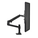 ERGOTRON LX Monitor Halterung in Schwarz, Tischbefestigung – Monitor Arm mit patentierter CF-Technologie für Bildschirme bis 34 Zoll, 3.2–11.3 kg und VESA-Standard