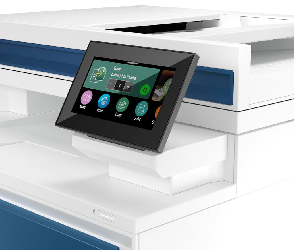 HP Color LaserJet Pro MFP 4302fdw Multifunktions-Farblaserdrucker, Automatischer beidseitiger Druck, Wi-Fi, Fax, Hohe Druckgeschwindigkeit, Bis zu 50.000 S./Monat, Wolf Pro Security