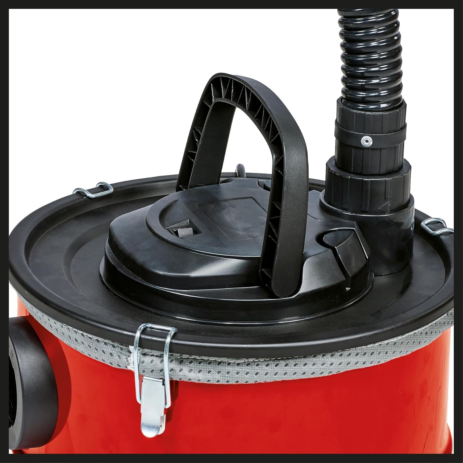 Einhell Aschesauger TC-AV 1718 D (1.200 Watt, Saugleistung 170 mbar, 18 l Weißblech-Auffangbehälter m. Schnellverschlüssen, Feinstaubvorfilter, Filterkartusche)