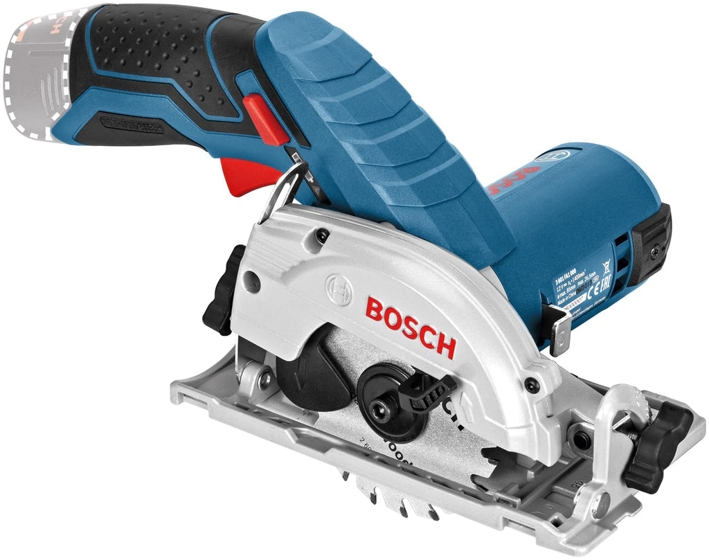 Bosch Professional 12V System Akku Kreissäge GKS 12V-26 (Sägeblatt-Ø: 85mm, ohne Akku/ Ladegerät)