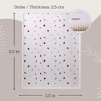 Hakuna Matte Wolkenweiche Spielmatte Baby 200x150x2,5cm – Teppich für Kinderzimmer mit hochwertigem Memory-Schaum – Krabbelmatte Baby mit Rutschfester Unterseite – Krabbeldecke, Tatami Matte