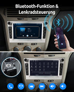 ESSGOO 4+64G Drahtloses Carplay und Android Auto Autoradio Für Vauxhall Opel Corsa C/D Zafira B Astra H Zafira b Meriva Vivaro Signum Combo mit 7 Zoll Touchscreen Bluetooth FM RDS GPS WiFi Silber