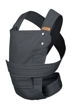 marsupi Classic Babytrage - Neugeborene von der Geburt bis zu 15 kg - Baby Erstaustattung - Klett-Verschluss - Leicht und Kompakt - Grey XL