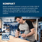 Bosch Professional 18V System Akku-Kantenfräse GKF 18V-8 (Parallelanschl., 2x Saugadapter Fr., Spanschutz, 8mm-Spannz., Spannschl., TE-Taucheinheit, 2x Saugadapter Taucheinh., L-BOXX o. Akku/Ladeger.)