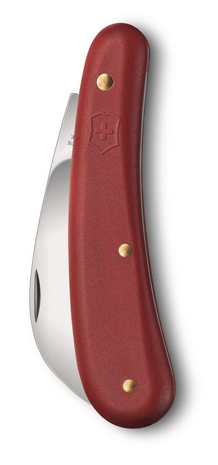 Victorinox Hakenmesser M, Garten Schweizer Taschenmesser, Gärtner und Floristen, Klinge, gebogen, rot