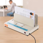 VEVOR Thermobindegerät, Buchbindegerät mit 500 Blatt Kapazität, Thermo-Buchbinder 50 mm Bindestärke für A3 (kurze Kante)/A4/A5-Dokumente mit optischer Infrarot-Erkennung