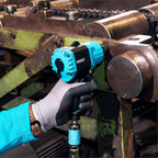 HAZET Schlagschrauber 9012TT I Max. Lösemoment 2200 Nm, Vierkantantrieb 12,5 mm (1/2 Zoll) I Hochleistungs-Doppelhammer-Schlagwerk- kompakt und leicht mit Twin-Turbo Technologie