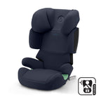 CBX by CYBEX Kinder-Autositz Solution X i-Fix, Für Autos mit und ohne ISOFIX, Ab ca. 3 bis 12 Jahre (100 - 150 cm), Ab ca. 15 bis 50 kg, Blau