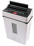Olympia PS 54 CC Profi Aktenvernichter (mit Partikelschnitt, Sicherheitsstufe P4, Kreditkarte, 8 Blätter 80 g/m², Papierschredder fürs Büro, Papiervernichter, Reißwolf mit Papierkorb, Sichtfenster)