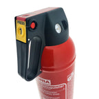 MBS FIRE 2x Gloria KFZ Auto-Pulverlöscher P2GM, 2kg Brandklasse ABC inkl. Halterung u. Plakette