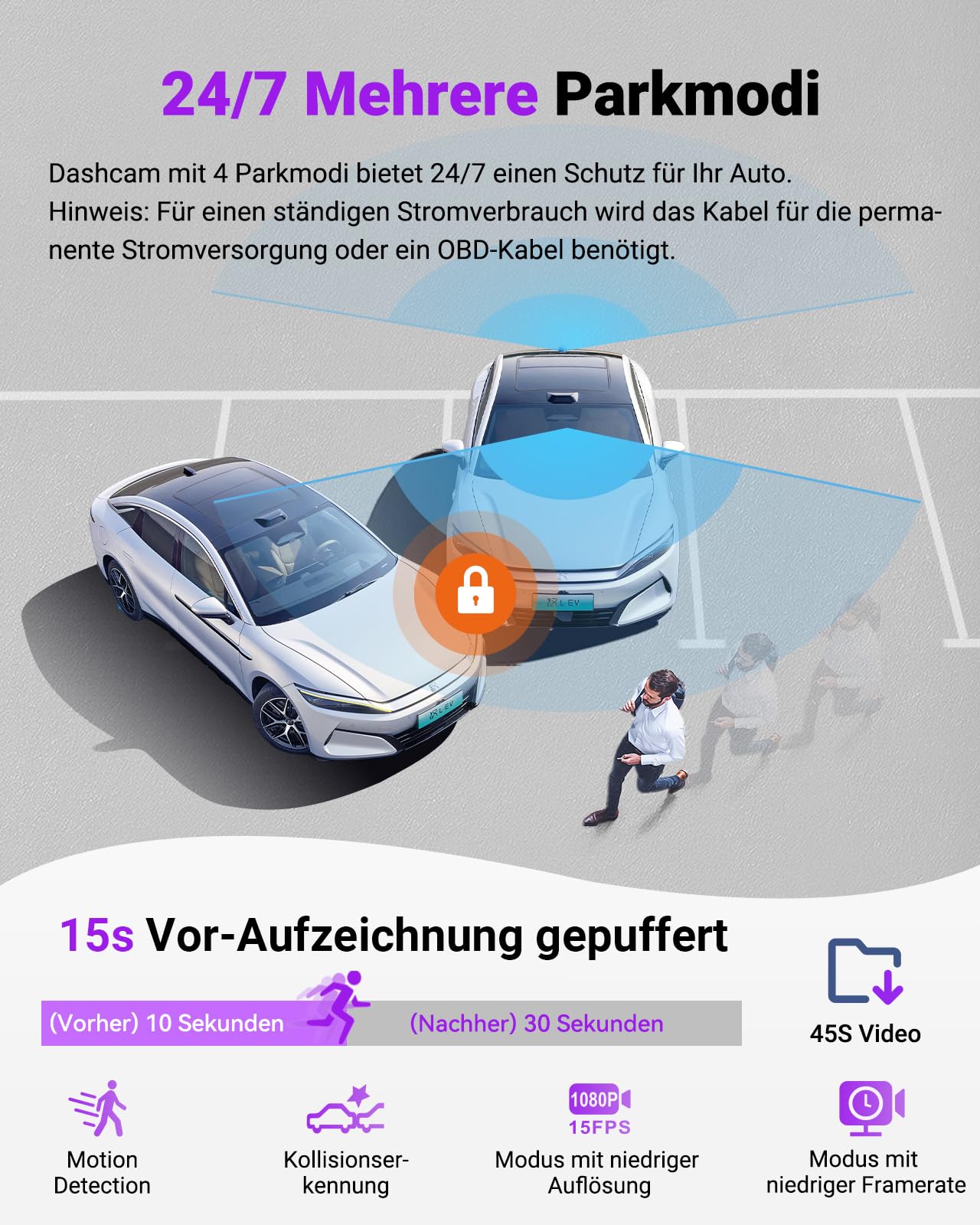 VANTRUE S1 PRO MAX 4K + 2.5K STARVIS 2 Dashcam Auto Vorne Hinten, 5G WLAN PlatePix AI Dash Cam GPS 360° HDR Puffer Parküberwachung Auto Kamera, LTE Optional, Sprachbefehl, Privatsphäremodi, 1TB Max