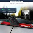 720P HD Rückfahrkamera für Mercedes Sprinter 2006-2019 & VW Crafter 2007-2019, 140° Weitwinkel, IP67 wasserdicht, Nachtsicht mit Infrarotlichtern