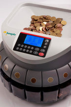 beeplo g550 – Zähler/Münzsortierer – Kapazität von 500 bis 800 Münzen – 250 Münzen pro Minute – Anzeige von Zählern – Schachteln