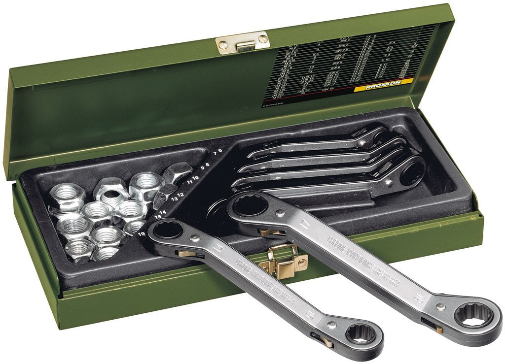 PROXXON 23231 SPEEDER - Satz für Sechskantschrauben 6 - 19 mm, 6 - teiliger Satz
