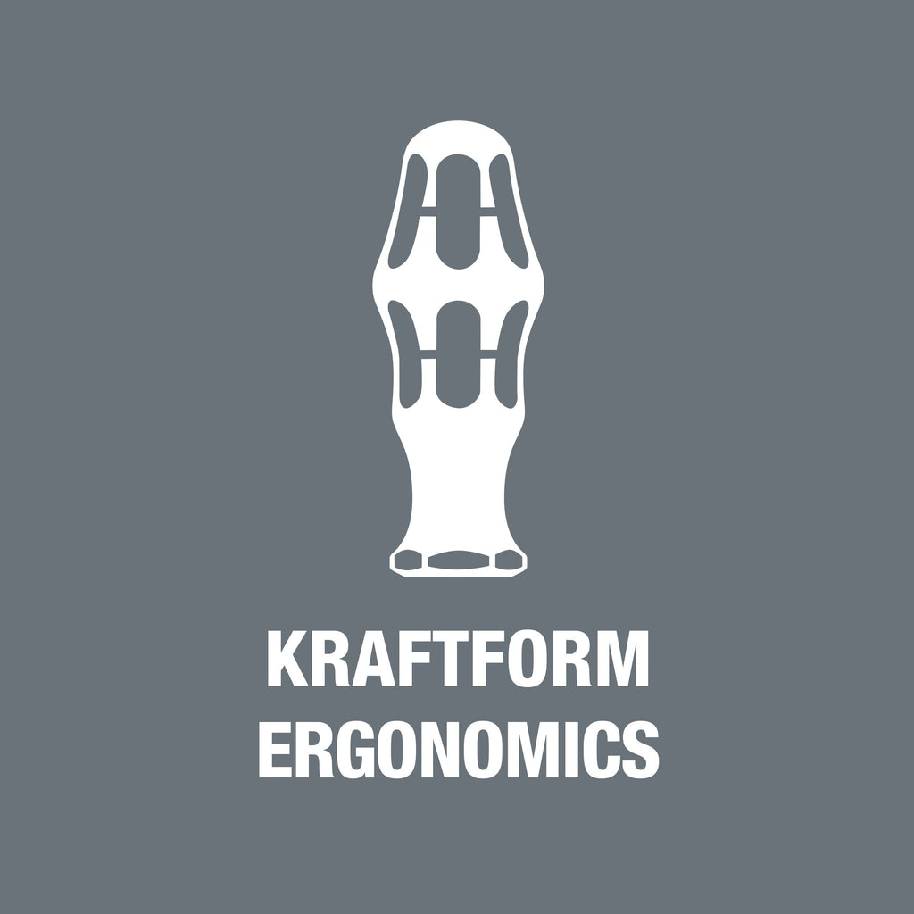 Wera 367/6 Schraubendrehersatz Kraftform Plus TORX® + Rack, 6-teilig, 05028062001