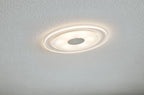 Paulmann 92907 LED Einbauleuchte Whirl rund Einbaustrahler 3x5,5W Deckeneinbauspot Alu Satin Einbaulampe Einbaulicht dimmbar Deckeneinbauleuchte