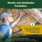 Veddelholzer Marderspray für Auto, Dachboden & Garage | 400 ml | Sofortiger & Langfristiger Schutz für Marder und Objekte durch effektive Marderabwehr | Marderschreck Made in Germany