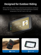 CHIGEE AIO-5 Play for BMW Motorcycles, 3-Pin Interface, Plug-and-Play Smart Display with Apple CarPlay & Android Auto, 60FPS, IP68 Waterproof, Built-in GPS, Anti-Theft Alarm, Data Reading
