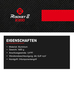 KS Tools Schlagschrauber Druckluft ROCKET II 1/2" 512.0002 2300Nm I Druckluft Schlagschrauber mit 8-Lamellen Luftmotor & Hochleistungs-Doppel-Hammer-Schlagwerk